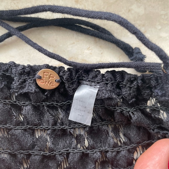 Free People Adella Dress Maxi Black XS - Picture 4 of 6